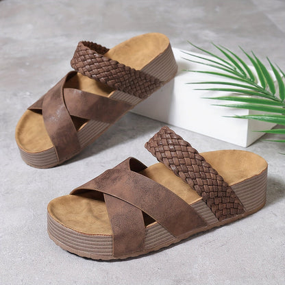 Sandalias Elegancia Trenzada Valeria