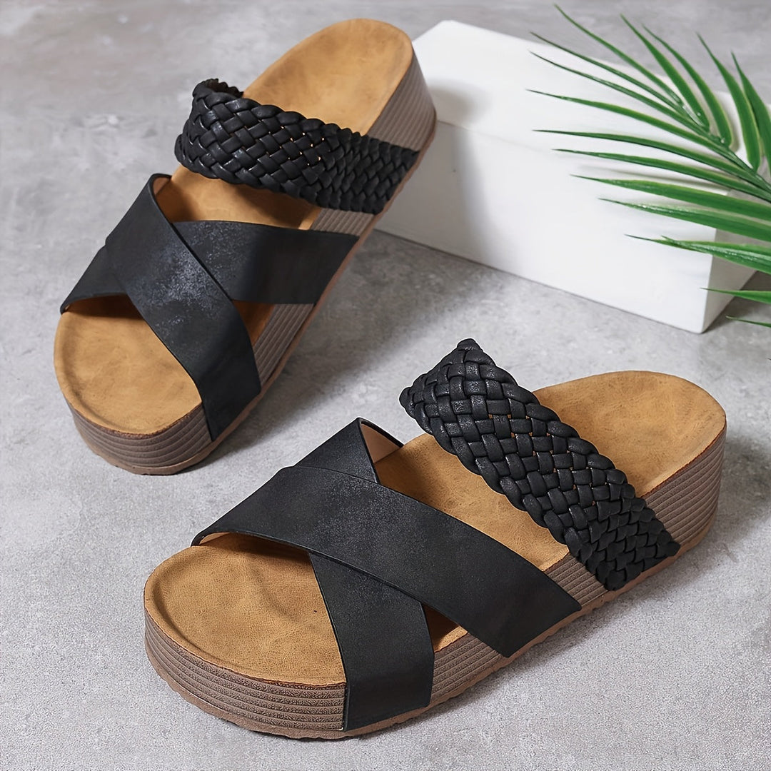 Sandalias Elegancia Trenzada Valeria