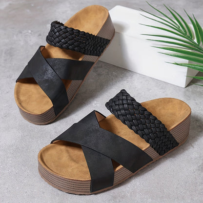 Sandalias Elegancia Trenzada Valeria