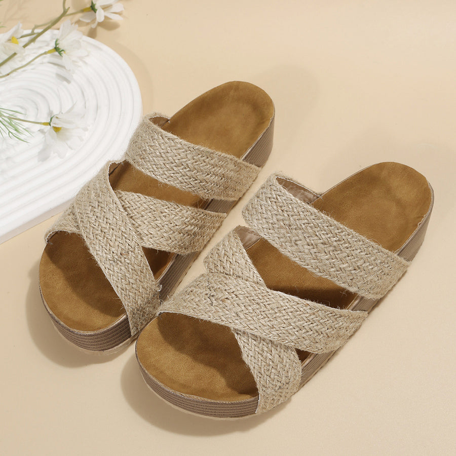 Sandalias Elegancia Trenzada Valeria