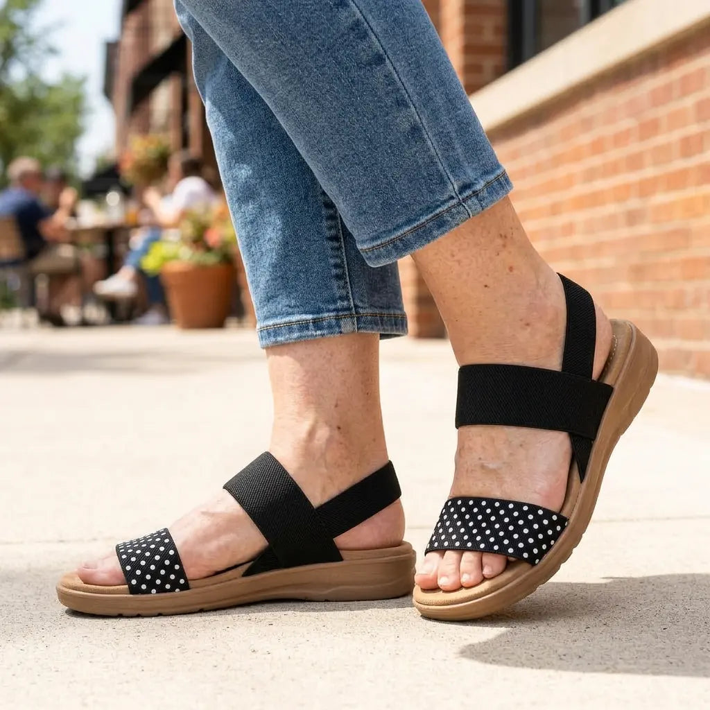 Sandalias Elásticas y Ligeras para una Comodidad que dura Todo el Día