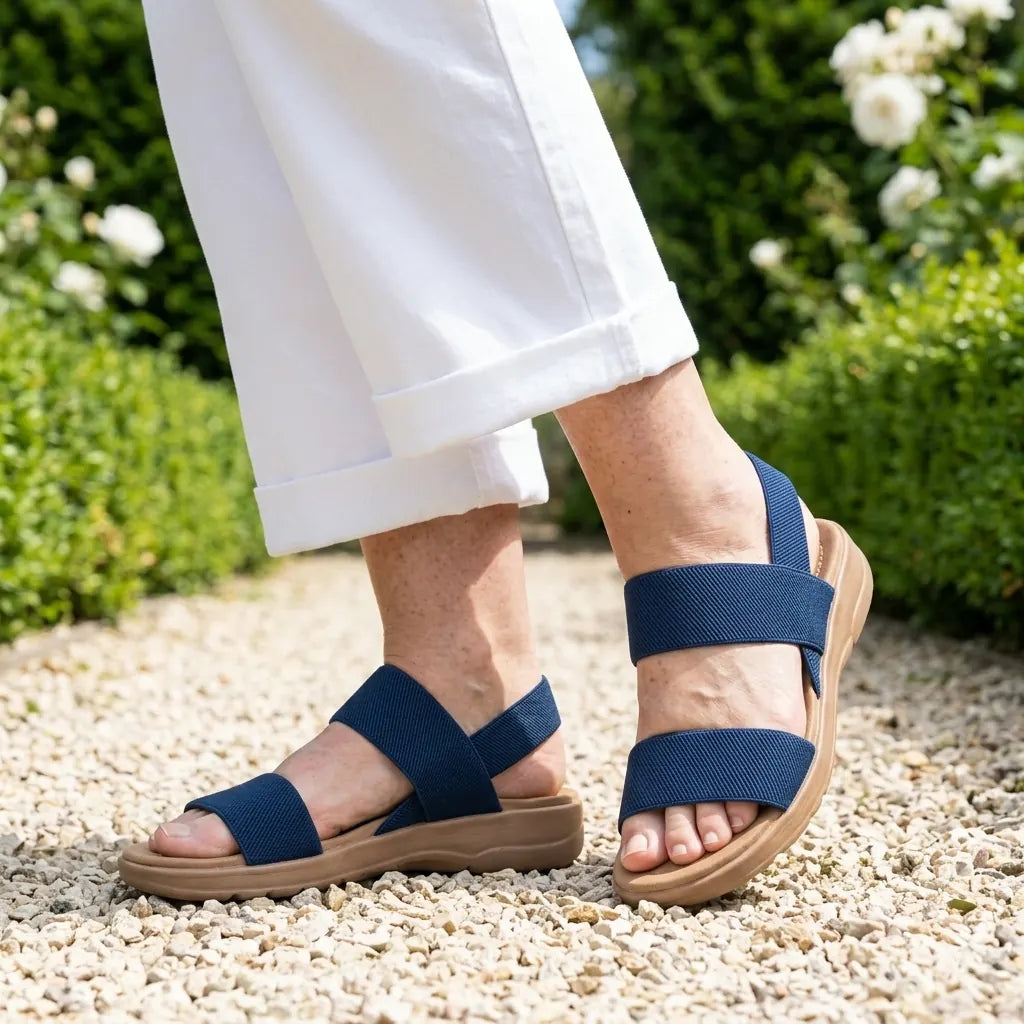 Sandalias Elásticas y Ligeras para una Comodidad que dura Todo el Día