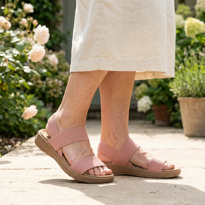 Sandalias Elásticas y Ligeras para una Comodidad que dura Todo el Día