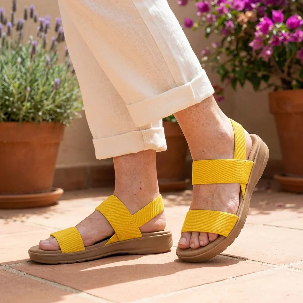 Sandalias Elásticas y Ligeras para una Comodidad que dura Todo el Día