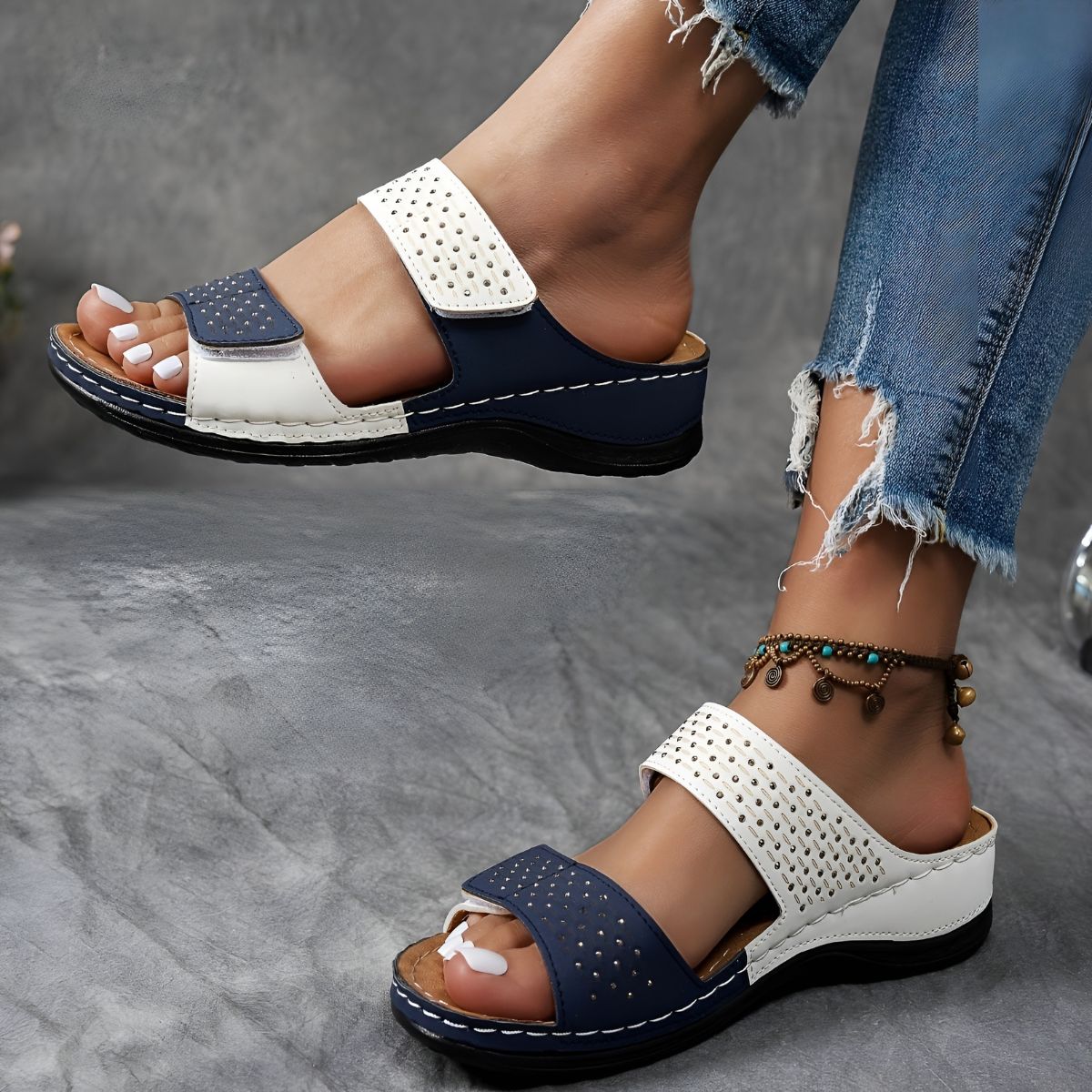 Lia - Sandalias ortopédicas elegantes