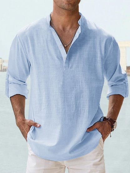 Carlos | Camisa Transpirable de Lino