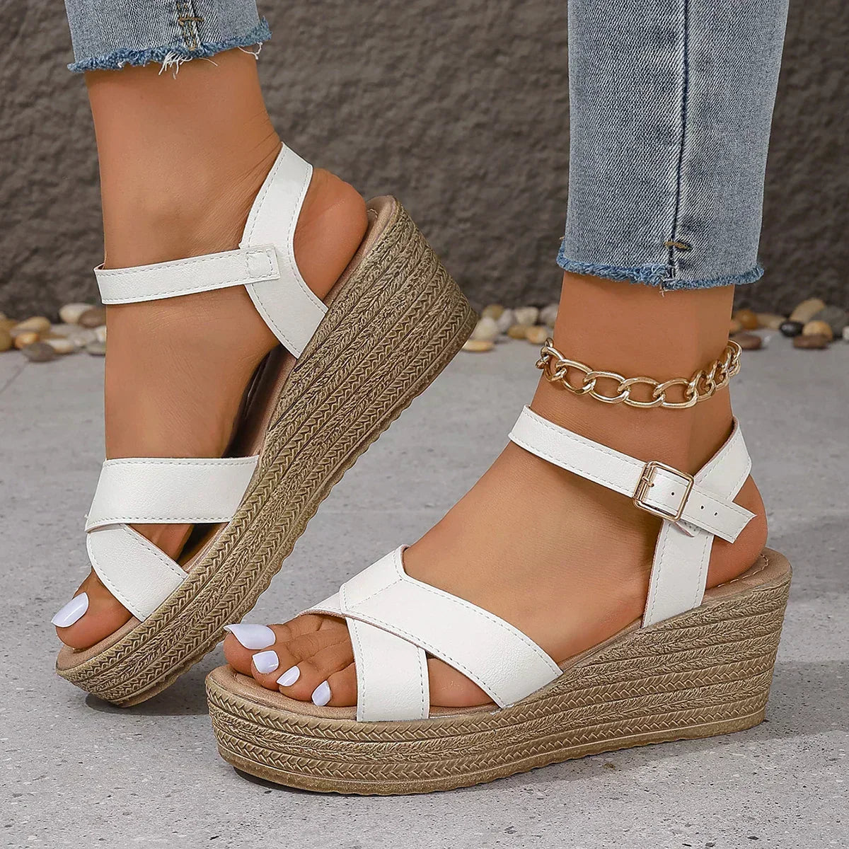 Iselle | Sandalias de cuña