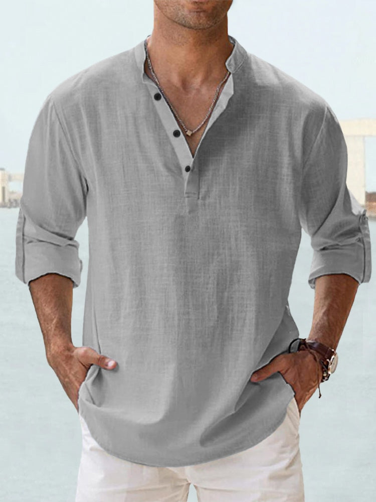 Carlos | Camisa Transpirable de Lino