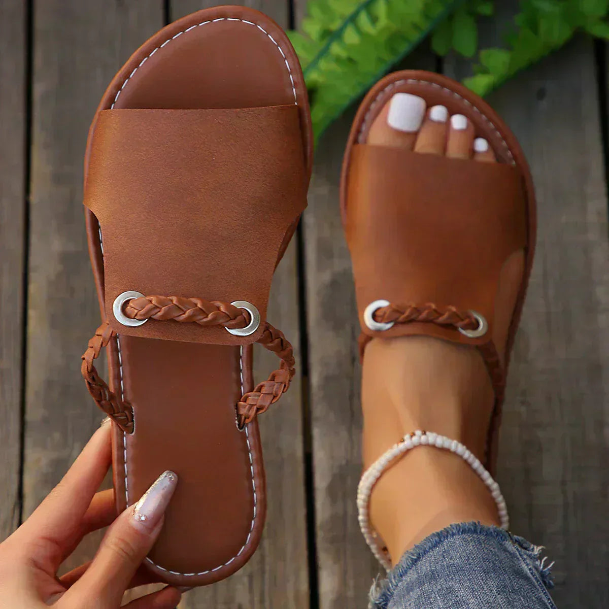 Evelisse | Sandalias con lazo