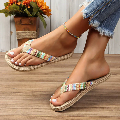 Marina | Chanclas Trenzadas