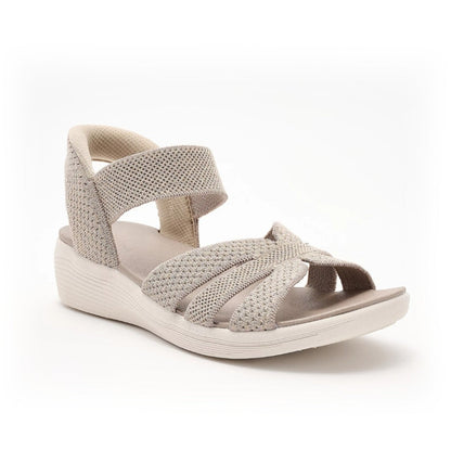 Sandalias de Cuña con Lentejuelas – Ideales para el Verano