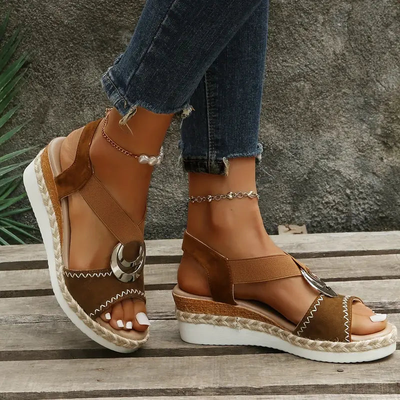 Myla | Sandalias elegantes de plataforma