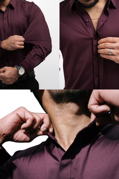 Alfonso Camisa con Botones Antiarrugas