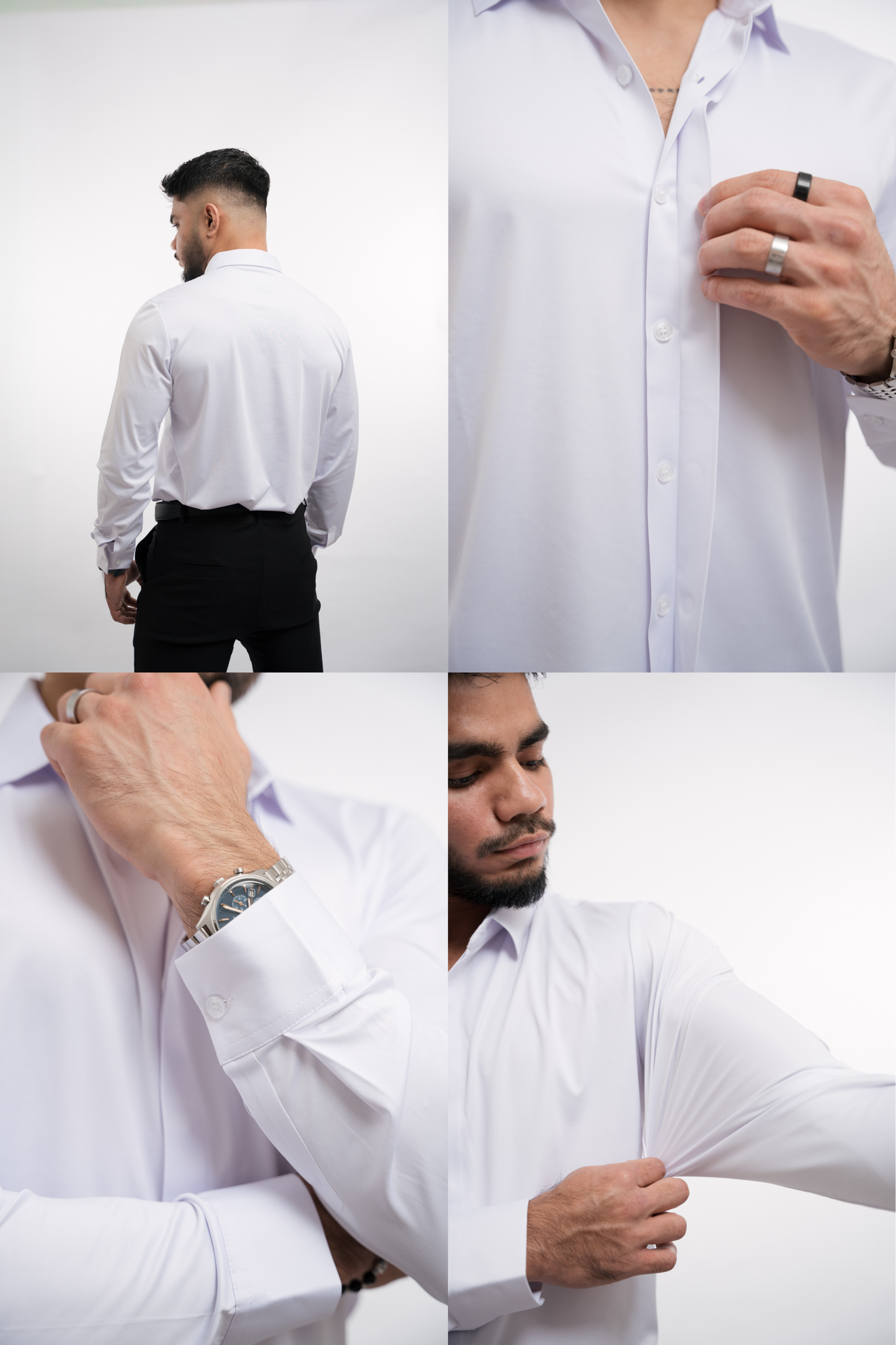 Alfonso Camisa con Botones Antiarrugas