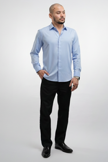 Alfonso Camisa con Botones Antiarrugas