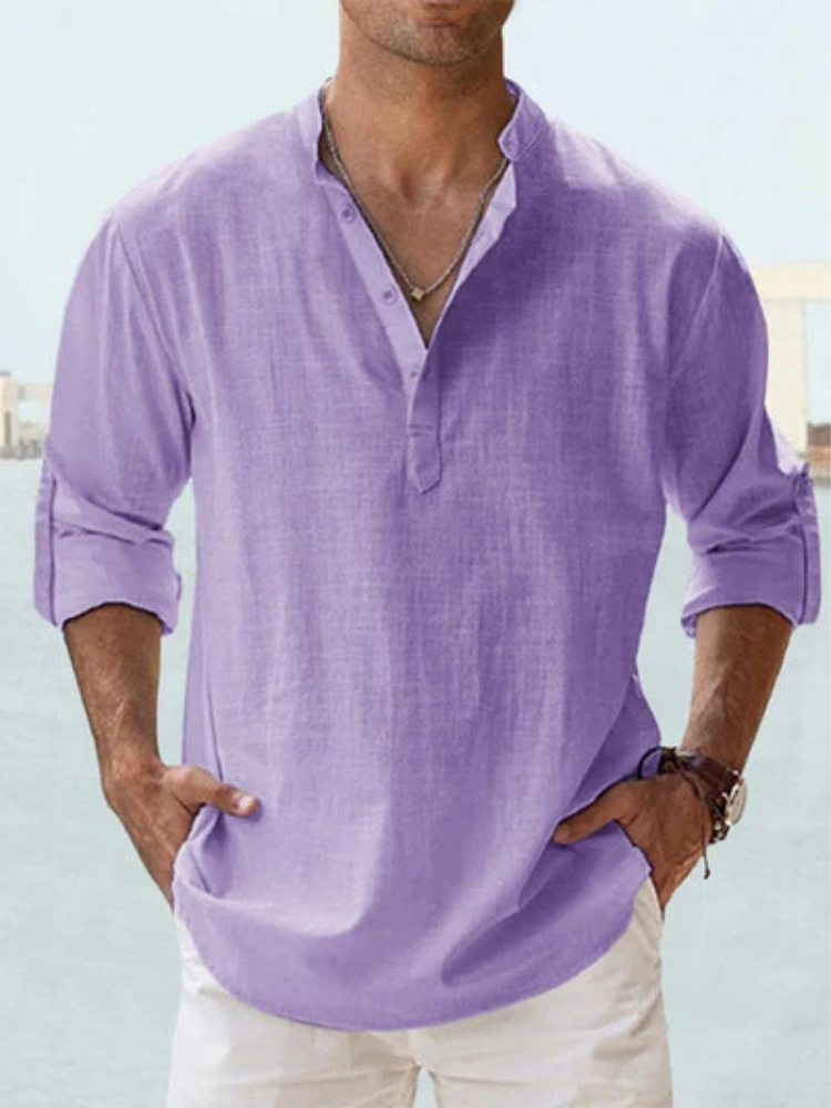 Carlos | Camisa Transpirable de Lino