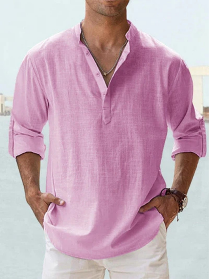 Carlos | Camisa Transpirable de Lino