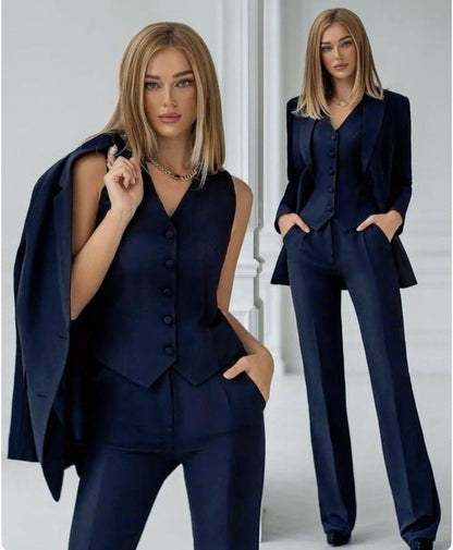 Traje "Safira" (Giacca + Pantalone + Gilet)