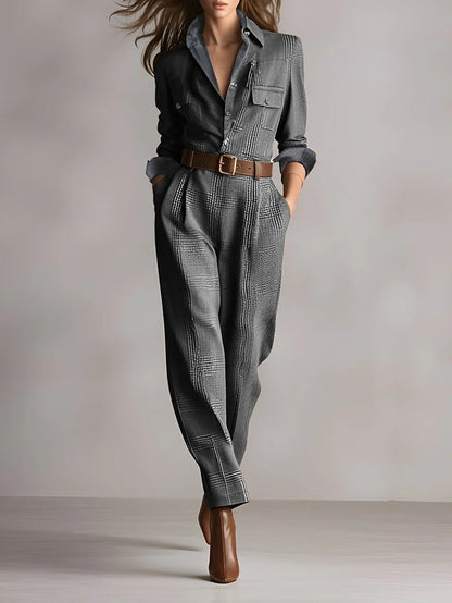 Mirabelle – mono de tweed para mujer