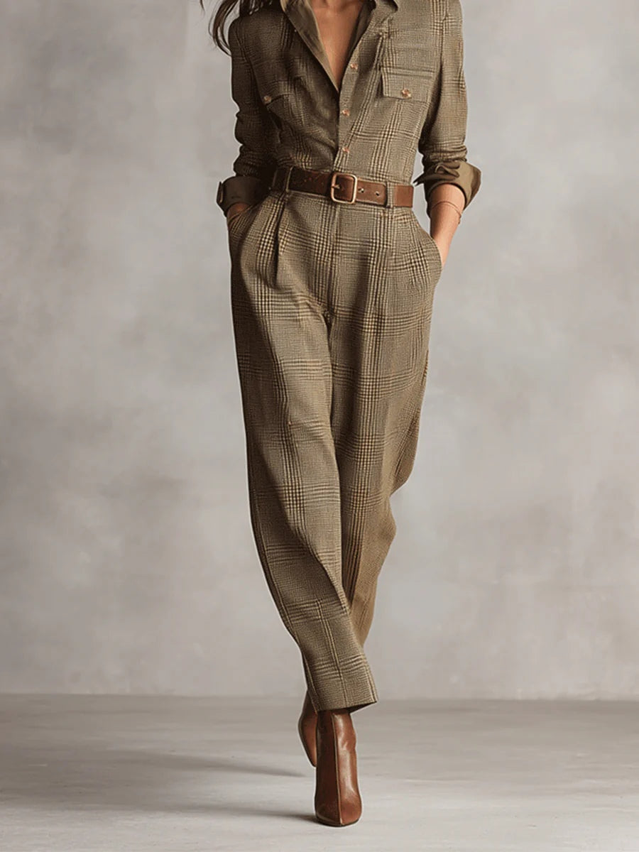 Mirabelle – mono de tweed para mujer