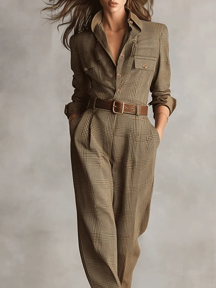 Mirabelle – mono de tweed para mujer