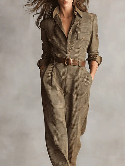 Mirabelle – mono de tweed para mujer