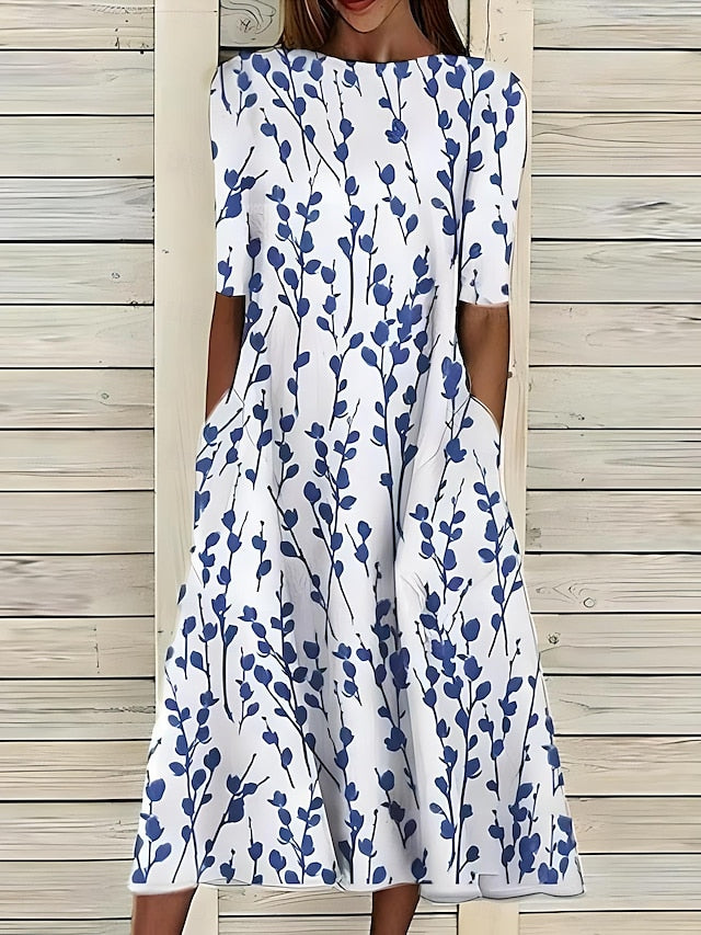 Ana | Vestido Coastal Bloom