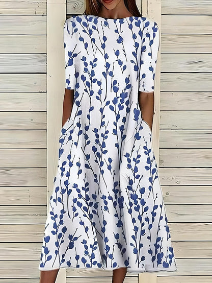 Ana | Vestido Coastal Bloom