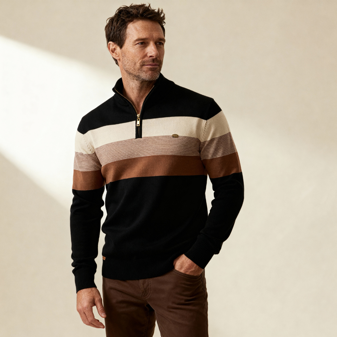 Bruno Jersey con Cremallera Quarter Zip