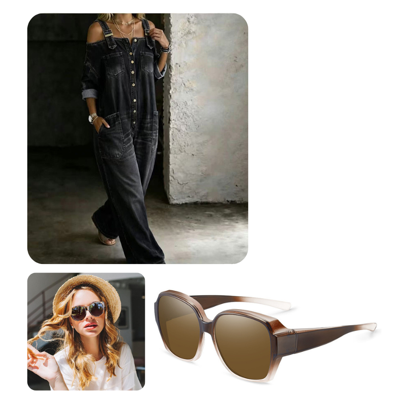 🔥Weit geschnittener Overall mit weitem Bein und Taschen