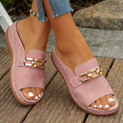 Roseline | Sandalias tipo slide
