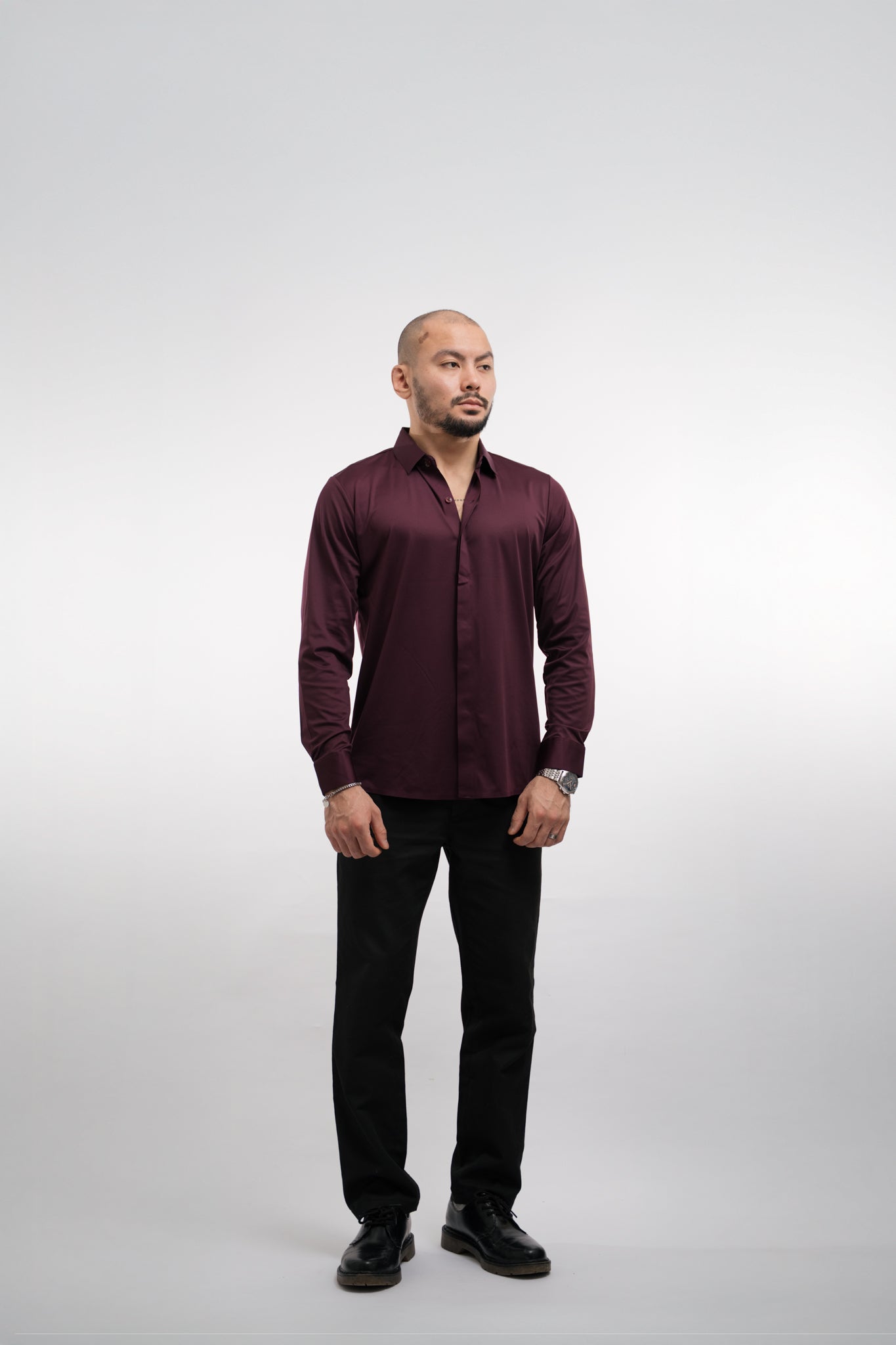 Alfonso Camisa con Botones Antiarrugas