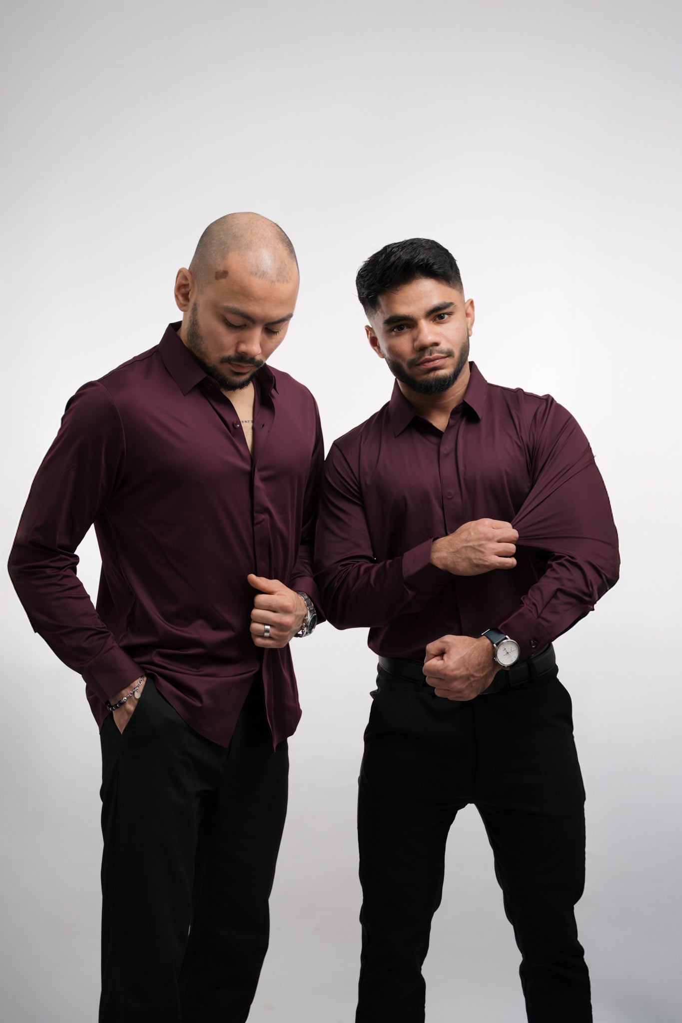 Alfonso Camisa con Botones Antiarrugas