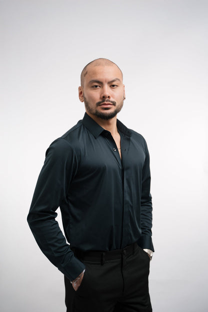 Alfonso Camisa con Botones Antiarrugas
