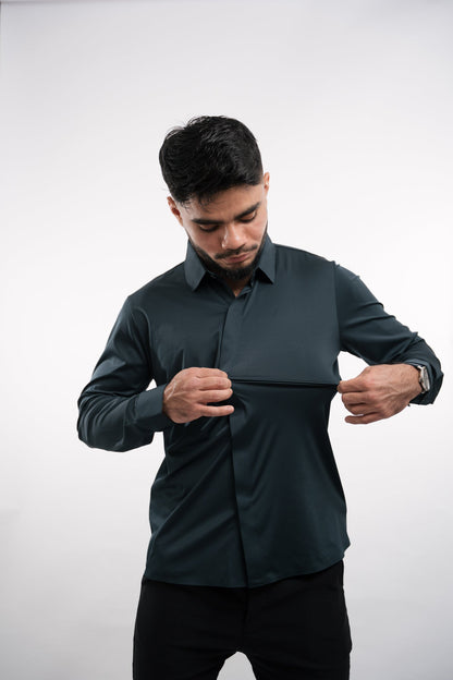 Alfonso Camisa con Botones Antiarrugas