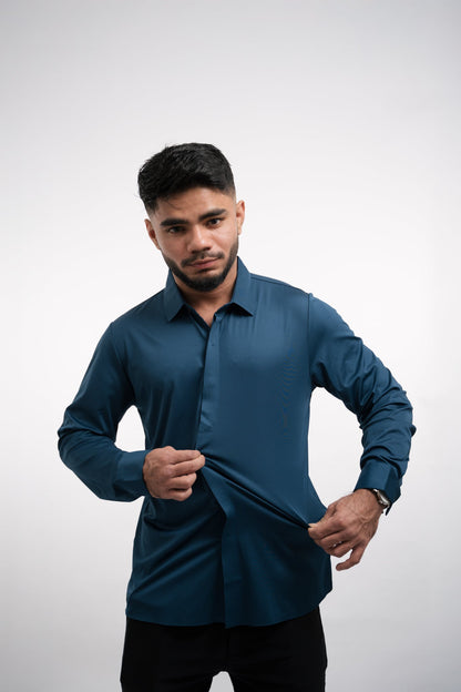 Alfonso Camisa con Botones Antiarrugas