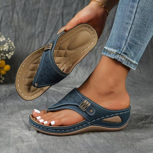 Andrea | Sandalias con cuña confort y sujeción