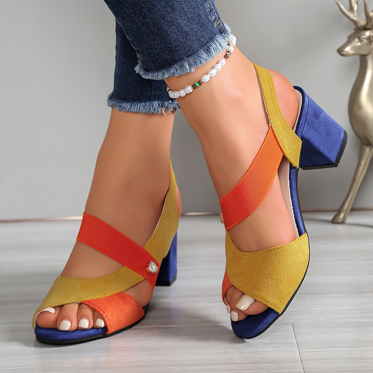 Linda™ | Tacones de Bloque Ortopédicos