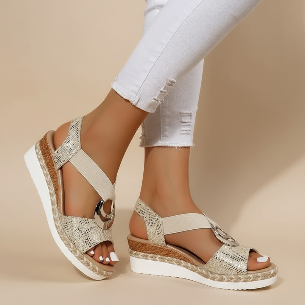 Myla | Sandalias elegantes de plataforma