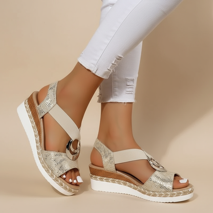 Myla | Sandalias elegantes de plataforma