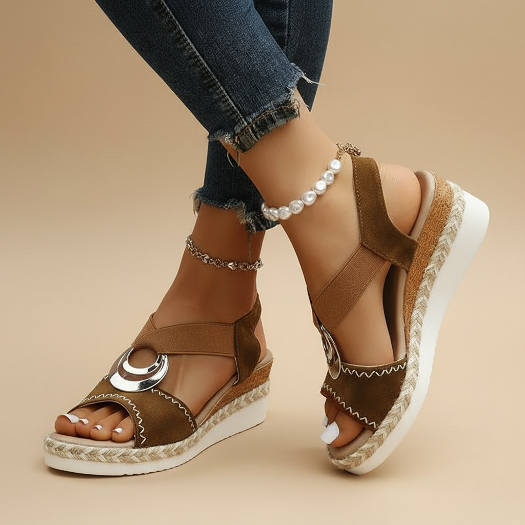 Myla | Sandalias elegantes de plataforma