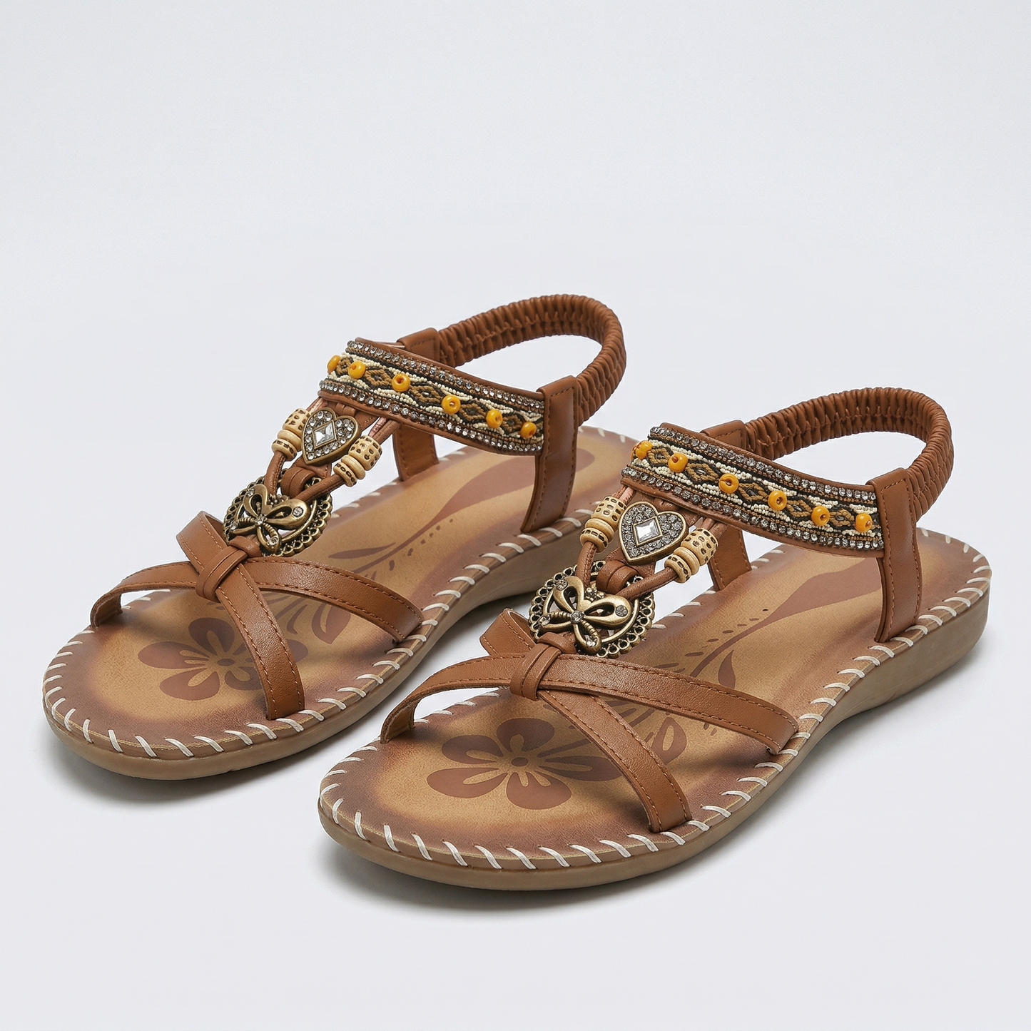 Nadia – Sandalias ortopédicas estilo Ibiza para comodidad y elegancia