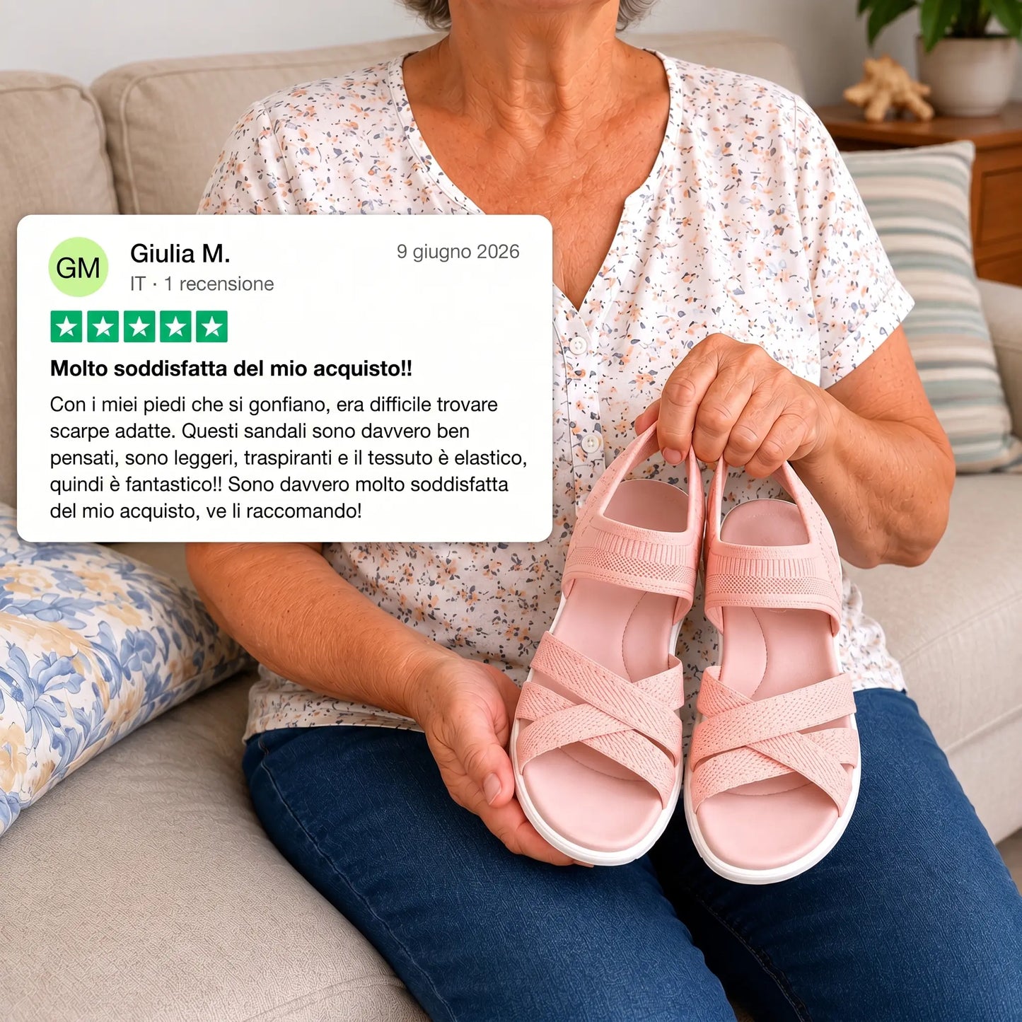 Emma | Sandalias cómodas con soporte