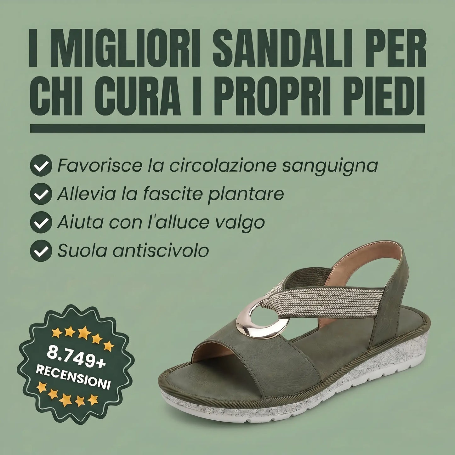 Luna Sandalias Ortopédicas Comfort
