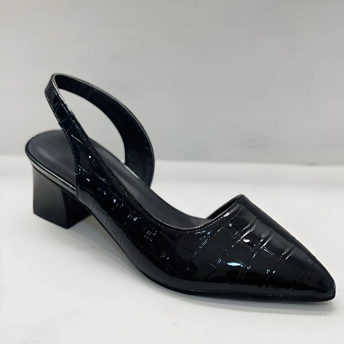 Olga | Zapatos elegantes con tacón cuadrado