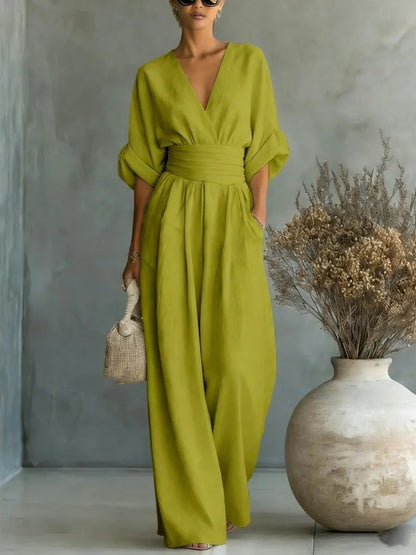Sophia – mono elegante con escote en V