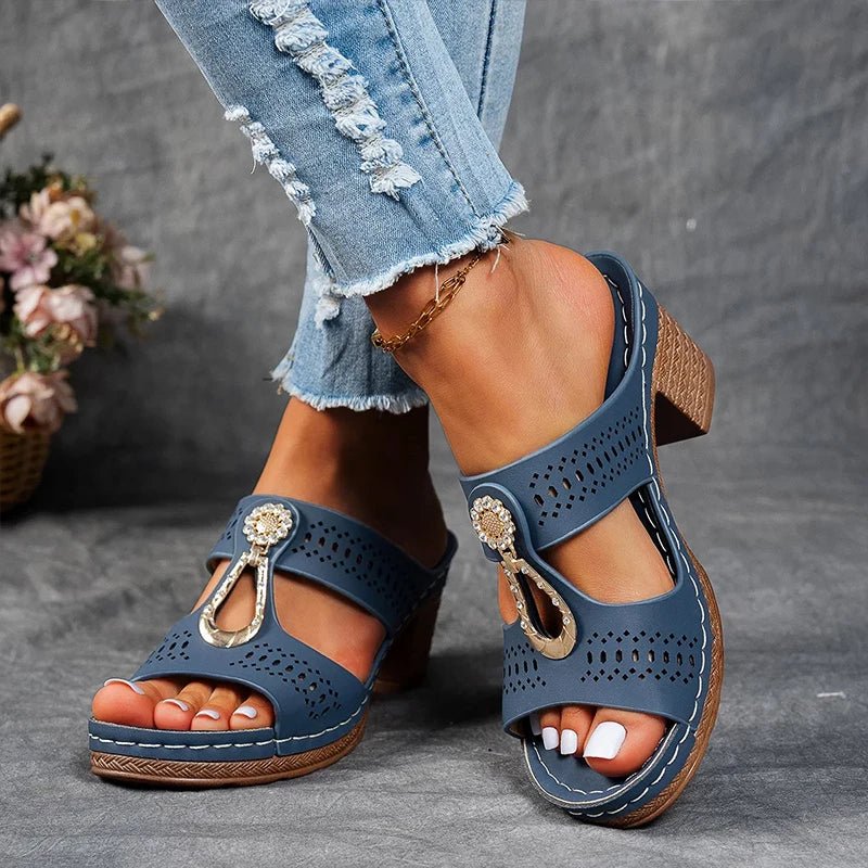 VALERINA MILANO | Sandalias ortopédicas cómodas Clara