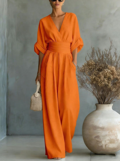 Sophia – mono elegante con escote en V