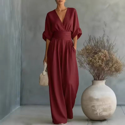 Sophia – mono elegante con escote en V