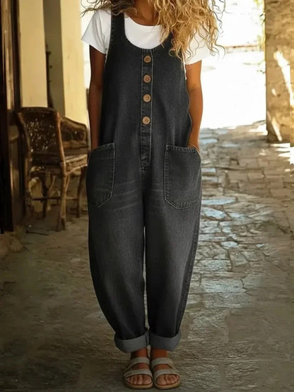 Ruth | Peto vaquero vintage lavado en algodón